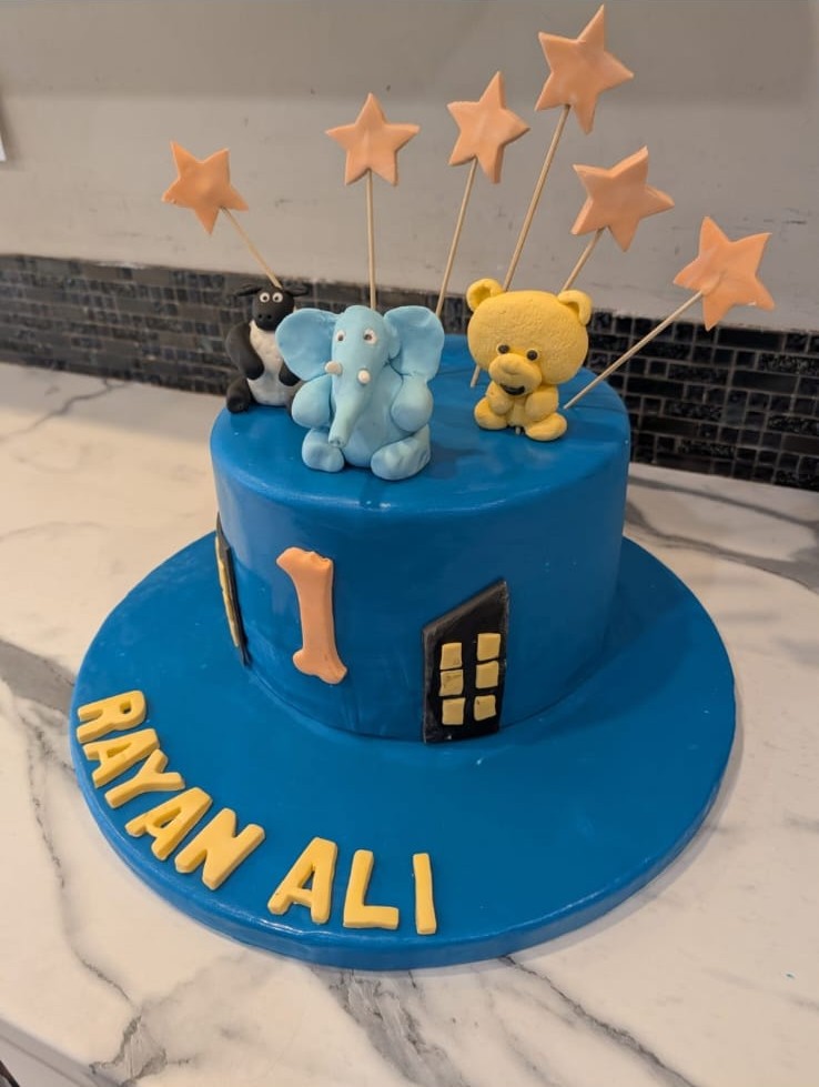 Custom Cake - Birthday Style